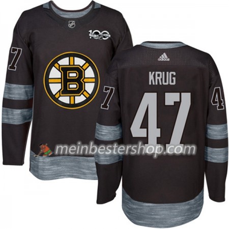 Boston Bruins Torey Krug 47 1917-2017 100th Anniversary Adidas Schwarz Trikot Authentic - Herren Boston Bruins Torey Krug 47 1917-2017 100th Anniversary Adidas Schwarz Trikot Authentic - Herren